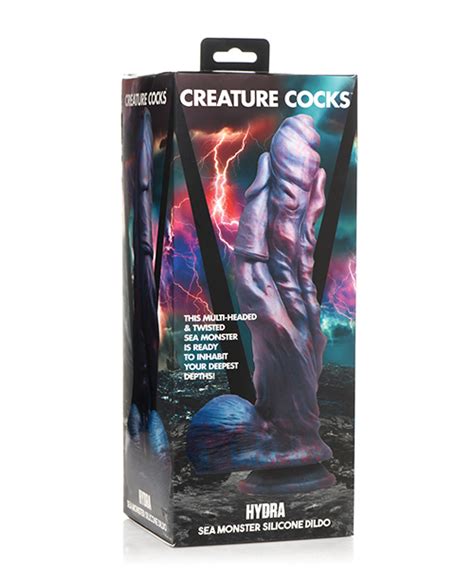 mega dildo|Creature Cocks Hydra Sea Monster Dildo